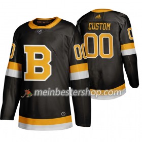 Boston Bruins Custom Adidas 2019-2020 Schwarz Trikot Authentic - Herren